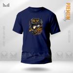 Robo Skater Graphic T-Shirt – Futuristic Skateboard Design | Premium Cotton | Unisex Round Neck | Short Sleeve | Street Style Casual Wear