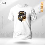 Robo Skater Graphic T-Shirt – Futuristic Skateboard Design | Premium Cotton | Unisex Round Neck | Short Sleeve | Street Style Casual Wear