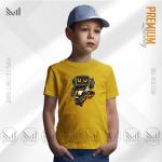 Robo Skater Kids Graphic T-Shirt – Cool Robot Skateboard Design | Premium Cotton | Unisex Round Neck | Short Sleeve | Comfortable Everyday Wear