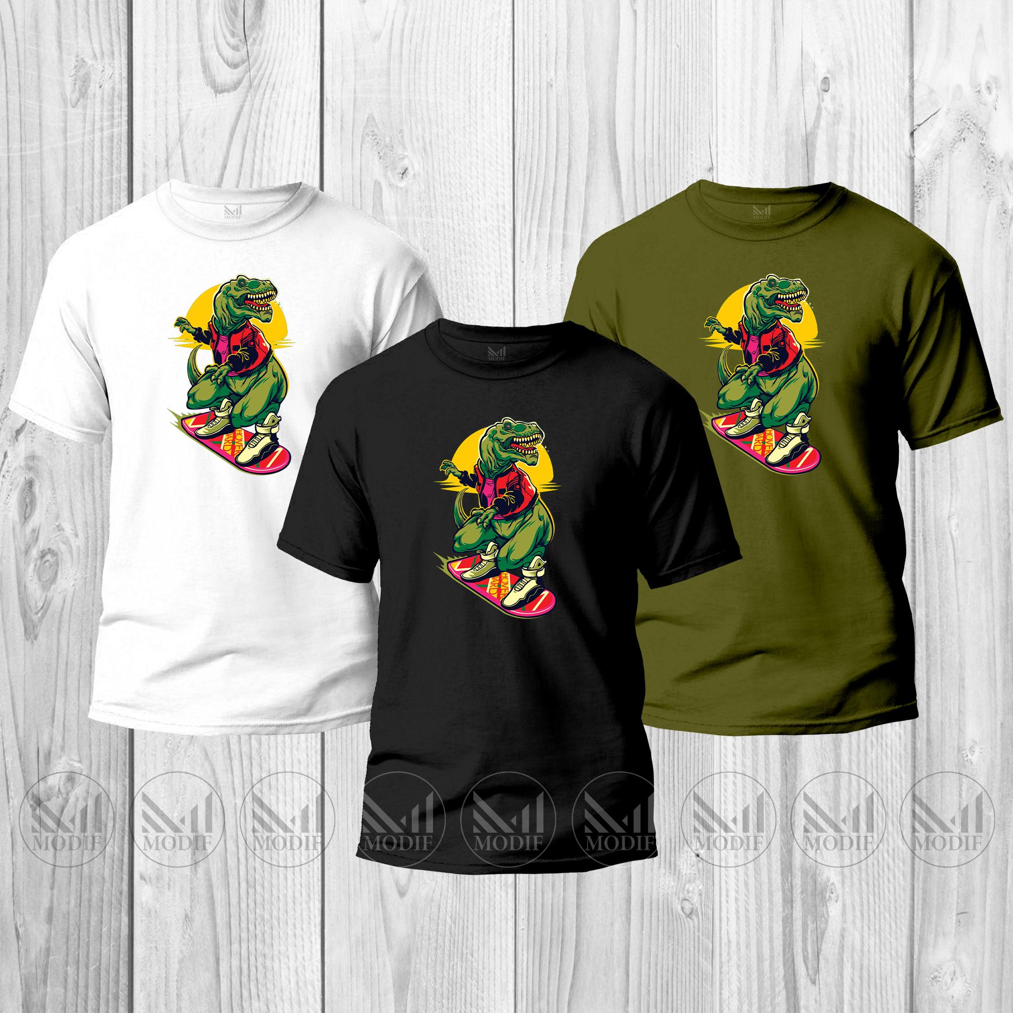 Skater Dinosaur Adult Graphic Cover 5