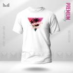 Summer Time Graphic T-Shirt – Vibrant Seasonal Print | Premium Cotton | Unisex Round Neck | Short Sleeve | Lightweight Casual Streetwear