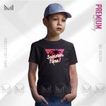 Summer Time Kids Graphic T-Shirt – Vibrant Summer Print | Premium Cotton | Unisex Round Neck | Short Sleeve | Lightweight Casual Wear for Boys & Girls
