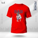 Super dad premium cotton round neck graphic tshirt unisex round neck short sleeve baju tshirt lelaki perempuan