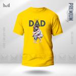 Super dad premium cotton round neck graphic tshirt unisex round neck short sleeve baju tshirt lelaki perempuan