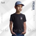 Super dad kids classic t-shirt premium cotton unisex round neck short sleeve boys & girls t shirt