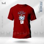Super mom graphic t shirt premium cotton unisex round neck short sleeve man & women tshirt