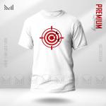 Target Graphic Cotton T-Shirt for Everyday Style | Premium Soft Fabric | Unisex Round Neck Short Sleeve