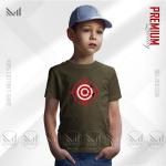 Target Kids Graphic Cotton T-Shirt for Everyday Wear | Premium Soft Fabric | Unisex Round Neck Short Sleeve