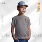 Savage tiger classic kids t shirt premium cotton unisex round neck baju budak boys & girls tshirt