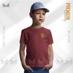 Savage tiger classic kids t shirt premium cotton unisex round neck baju budak boys & girls tshirt