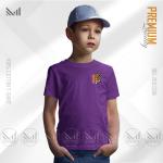 Savage tiger classic kids t shirt premium cotton unisex round neck baju budak boys & girls tshirt