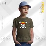 Mugiwara Flag Kids Graphic Adventure Tee | Premium Cotton | Unisex Round Neck | Short Sleeve