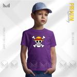 Mugiwara Flag Kids Graphic Adventure Tee | Premium Cotton | Unisex Round Neck | Short Sleeve