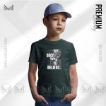 Teddy Bear kids graphic t shirt premium cotton unisex round neck short sleeve Baju dewasa Lelaki & perempuan