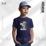 Teddy Bear kids graphic t shirt premium cotton unisex round neck short sleeve Baju dewasa Lelaki & perempuan