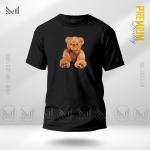 Teddy Bear Adult Graphic T-Shirt Made With Premium Cotton Unisex Round Neck Short Sleeve