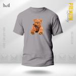 Teddy Bear Adult Graphic T-Shirt Made With Premium Cotton Unisex Round Neck Short Sleeve