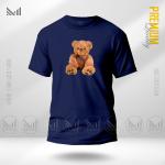 Teddy Bear Adult Graphic T-Shirt Made With Premium Cotton Unisex Round Neck Short Sleeve