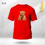 Teddy Bear Adult Graphic T-Shirt Made With Premium Cotton Unisex Round Neck Short Sleeve