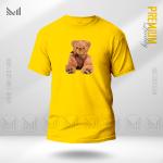 Teddy Bear Adult Graphic T-Shirt Made With Premium Cotton Unisex Round Neck Short Sleeve