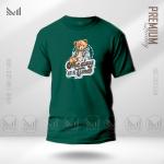 Teddy Bear Adult Graphic T-Shirt Made With Premium Cotton Unisex Round Neck Short Sleeve