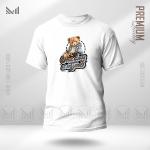 Teddy Bear Adult Graphic T-Shirt Made With Premium Cotton Unisex Round Neck Short Sleeve