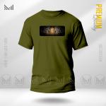 Tiger eye t shirt premium cotton unisex round neck short sleeve baju tshirt lelaki perempuan