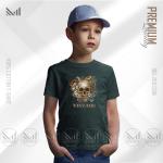 Vintage Kids Graphic T-Shirt Made With Premium Cotton Unisex Round Neck Short Sleeve
