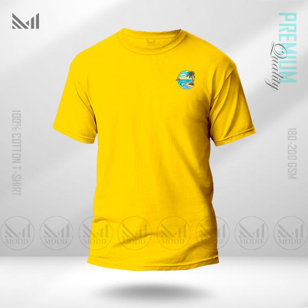 Sea Beach Classic T-Shirt Made With Premium Cotton Unisex Round Neck Short Sleeve